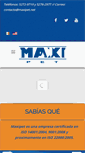 Mobile Screenshot of maxipet.net