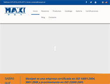 Tablet Screenshot of maxipet.net
